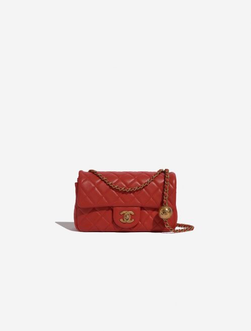 Chanel Timeless MiniRectangular Coral Front  | Sell your designer bag on Saclab.com