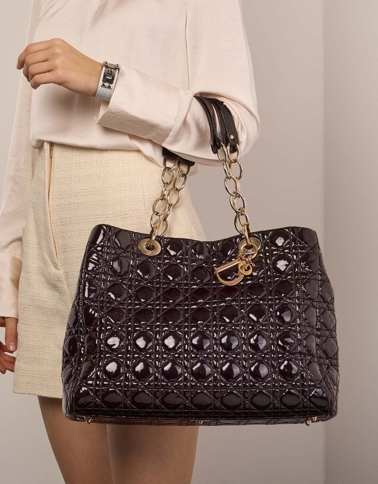 Dior Shopper DarkBurgundy Sizes Worn | Sell your designer bag on Saclab.com