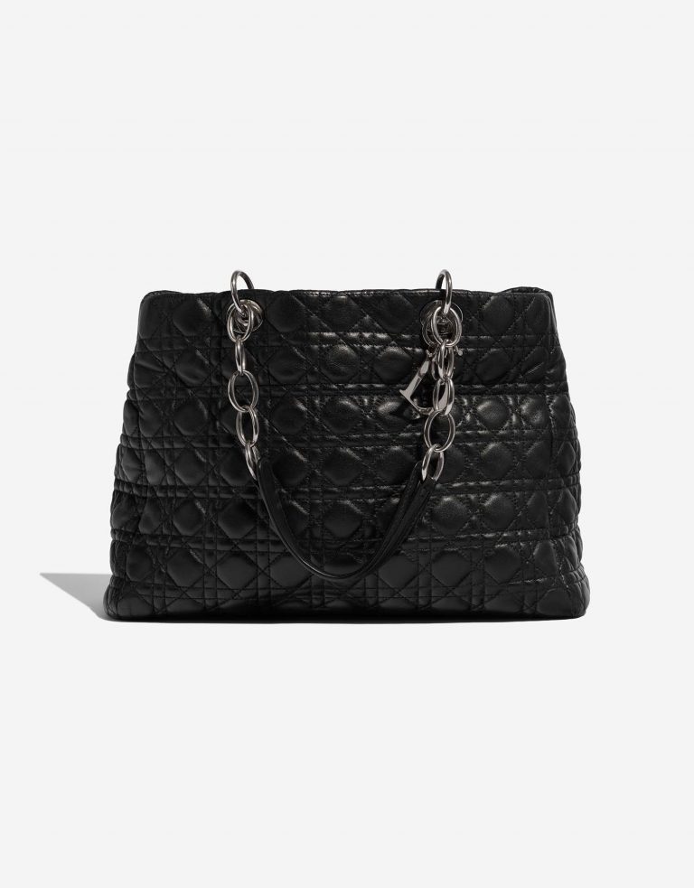 Dior Shopper Black Front  | Sell your designer bag on Saclab.com