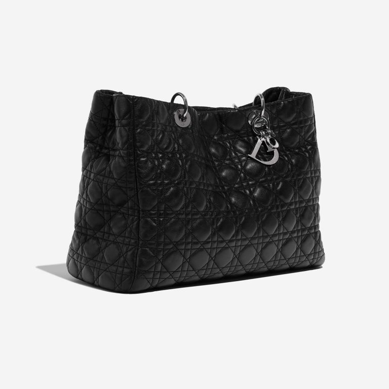 Dior Shopper Black Side Front  | Sell your designer bag on Saclab.com