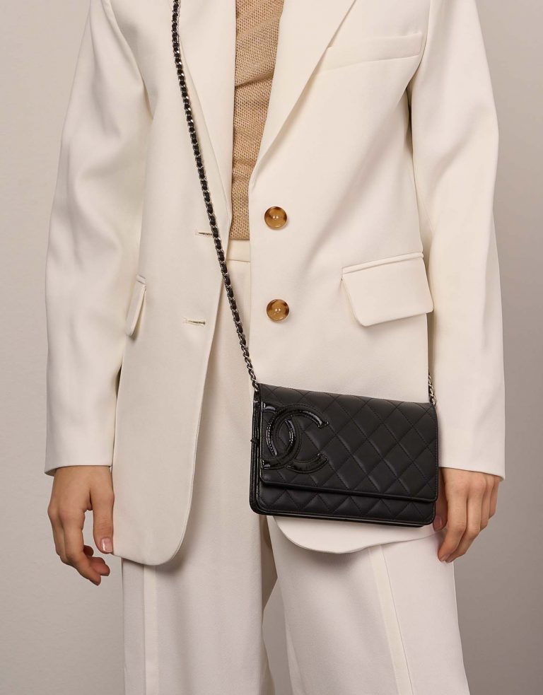 Chanel WOC Black Front  | Sell your designer bag on Saclab.com