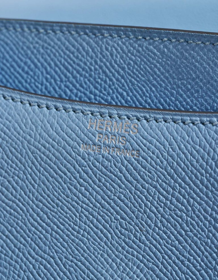 Hermès Constance 24 Celeste Logo  | Sell your designer bag on Saclab.com