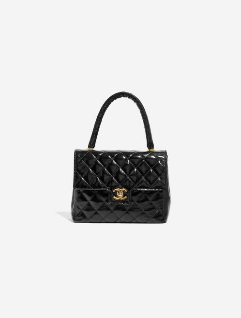 Chanel Timeless MiniSquare Black Front  | Sell your designer bag on Saclab.com