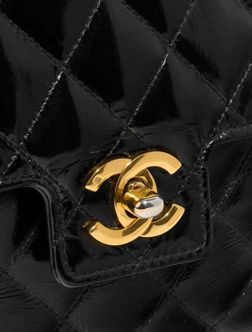 Chanel Timeless MiniSquare Black Closing System  | Sell your designer bag on Saclab.com