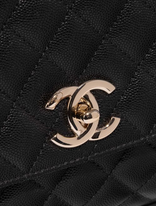 Chanel TimelessHandle Medium Black Closing System  | Sell your designer bag on Saclab.com