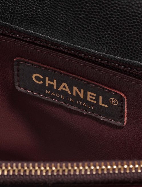 Chanel TimelessHandle Medium Black Logo  | Sell your designer bag on Saclab.com