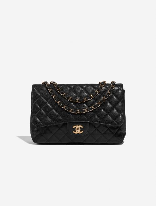 Chanel Timeless Jumbo Black Front  | Sell your designer bag on Saclab.com