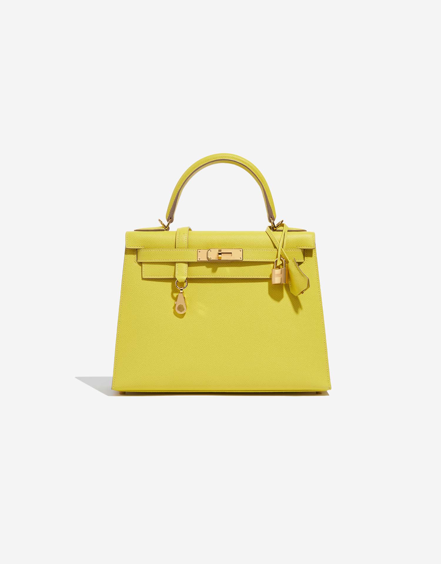 Hermès Kelly 28 Epsom Lime | SACLÀB