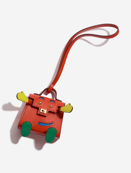 Hermès KellyDollCharm CapucineJaunedenaplesVertvertigoBluezanzibar Front  | Sell your designer bag on Saclab.com