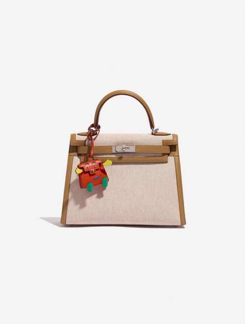 Hermès KellyDollCharm CapucineJaunedenaplesVertvertigoBluezanzibar Closing System  | Sell your designer bag on Saclab.com