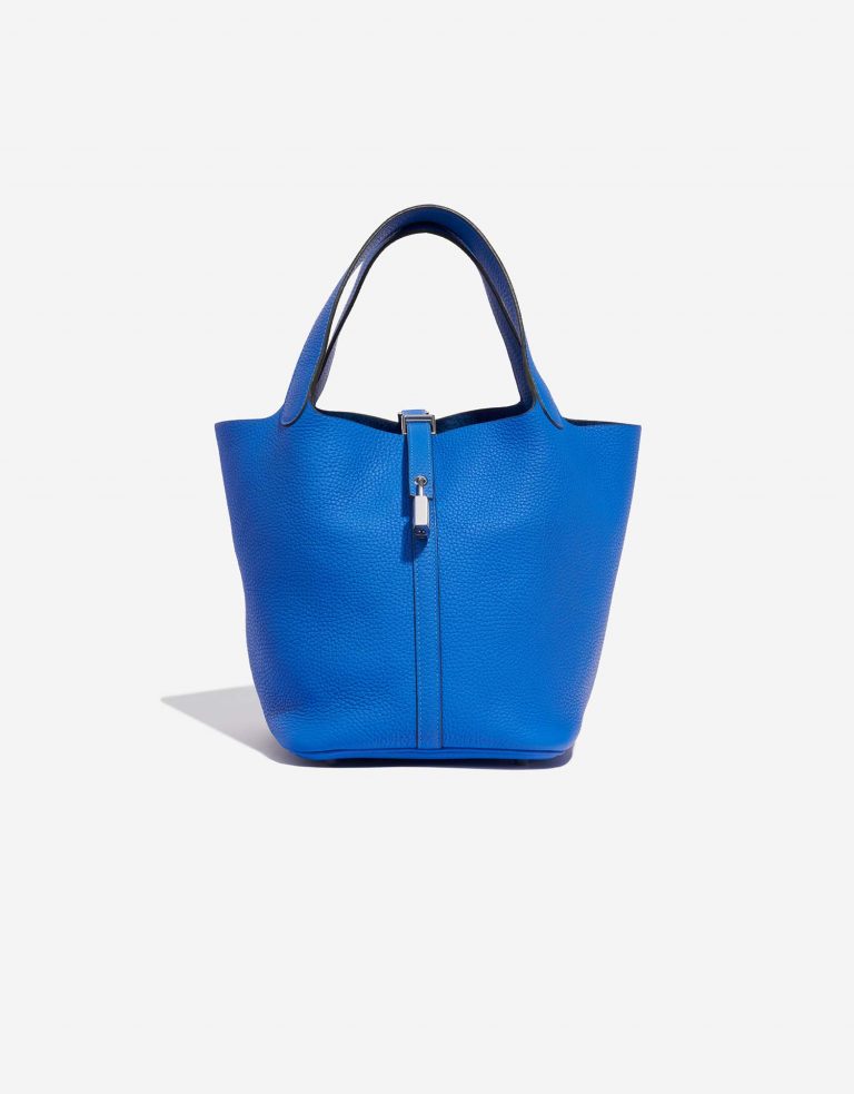 Hermès Picotin 22 BlueHydra Front  | Sell your designer bag on Saclab.com