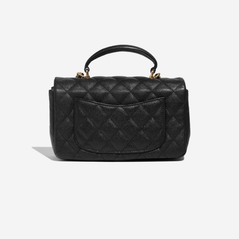 Chanel Timeless MiniRectangular Black Back  | Sell your designer bag on Saclab.com