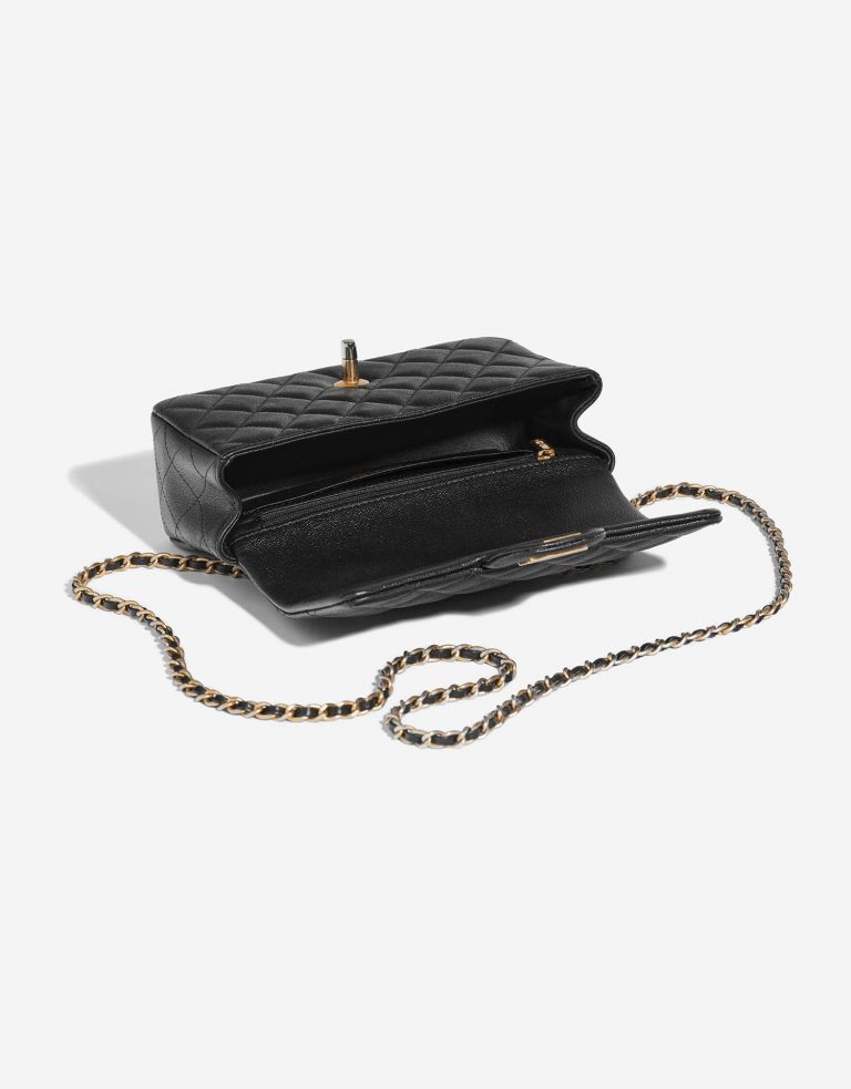 Chanel Timeless MiniRectangular Black Inside  | Sell your designer bag on Saclab.com