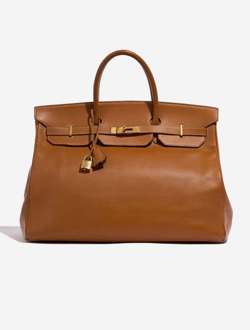 Hermès Birkin 40 gold Front  | Sell your designer bag on Saclab.com