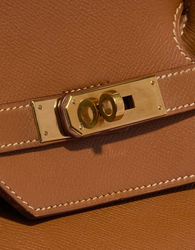 Hermès Birkin 40 gold Closing System  | Sell your designer bag on Saclab.com