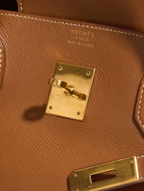 Hermès Birkin 40 gold Logo  | Sell your designer bag on Saclab.com