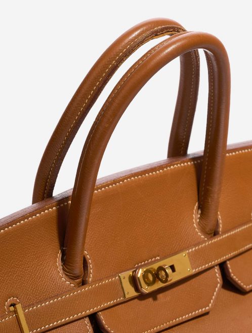 Hermès Birkin 40 gold signs of wear | Sell your designer bag on Saclab.com