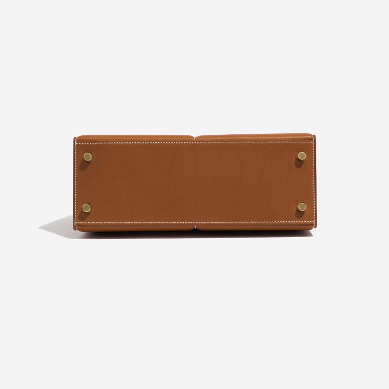 Hermès KellyPadded 25 Fauve Bottom  | Sell your designer bag on Saclab.com
