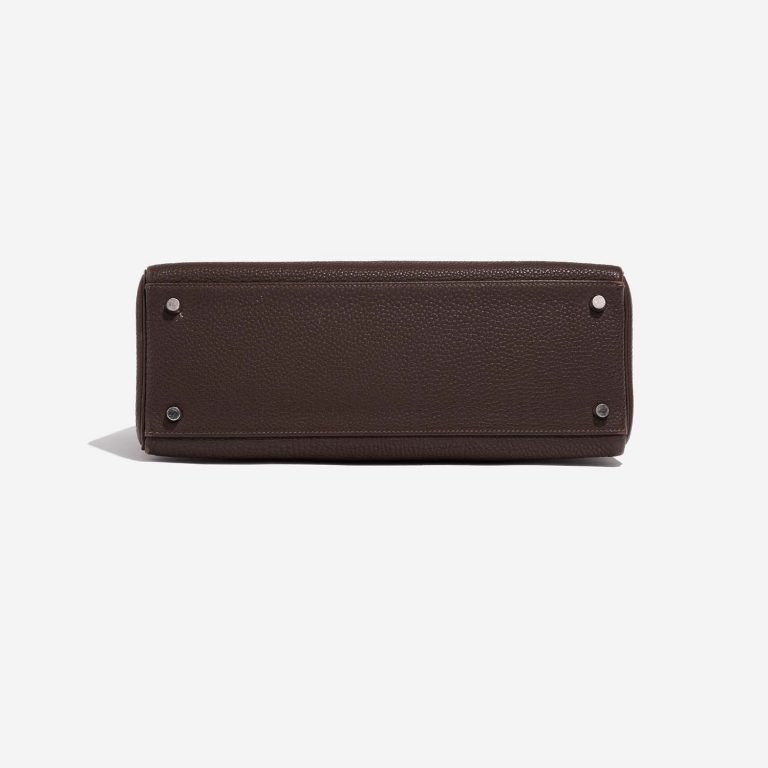 Hermès Kelly 32 Chocolate Bottom  | Sell your designer bag on Saclab.com