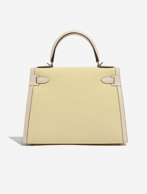 Hermès Kelly 28 Nata-JauneCitron Back  | Sell your designer bag on Saclab.com