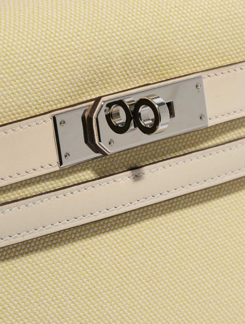 Hermès Kelly 28 Nata-JauneCitron Closing System  | Sell your designer bag on Saclab.com
