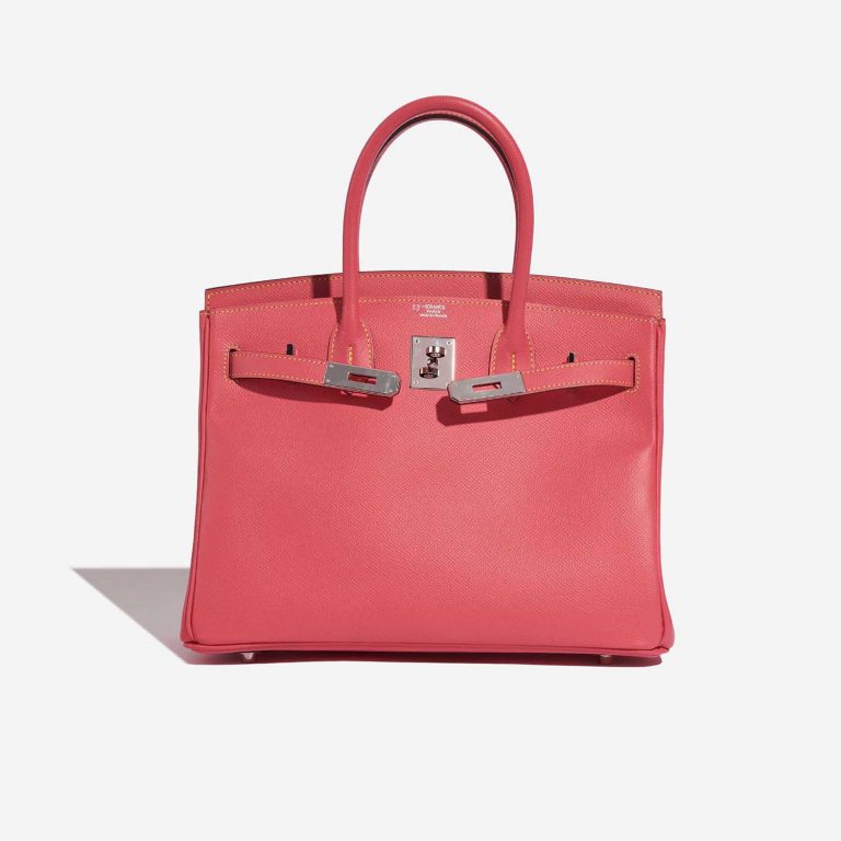 Hermès BirkinHSS 30 RoseConfetti-GrisMouette-JaunePoussin Front Open | Sell your designer bag on Saclab.com