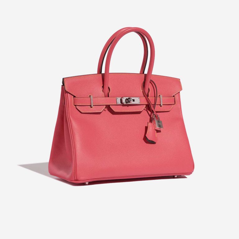 Hermès BirkinHSS 30 RoseConfetti-GrisMouette-JaunePoussin Side Front  | Sell your designer bag on Saclab.com