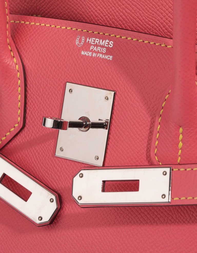 Hermès BirkinHSS 30 RoseConfetti-GrisMouette-JaunePoussin Logo  | Sell your designer bag on Saclab.com