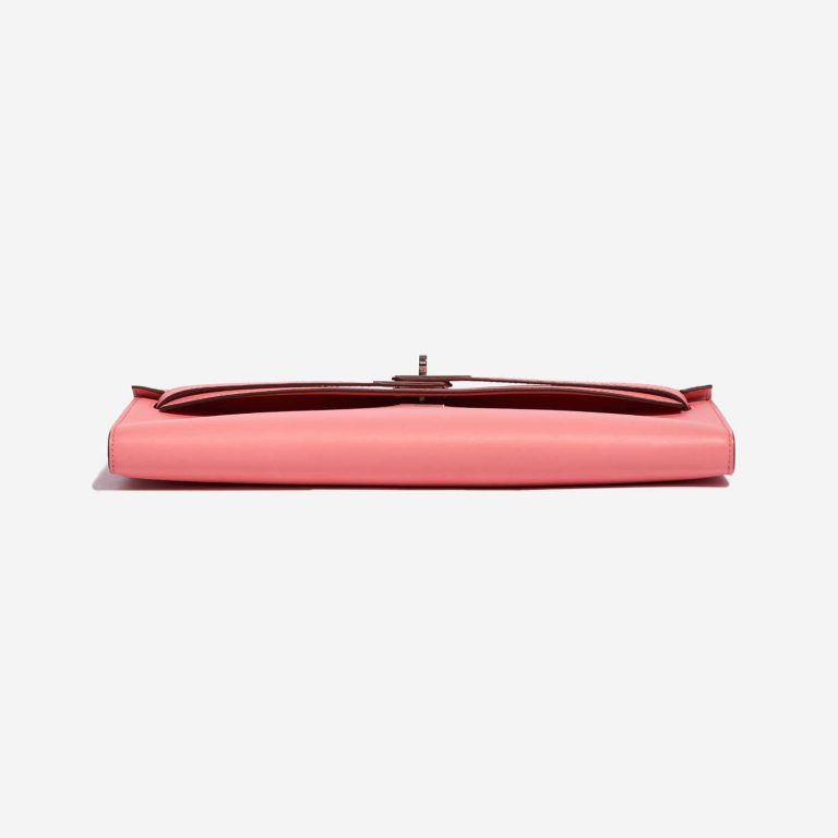 Hermès KellyCutClutch RosedEte Bottom  | Sell your designer bag on Saclab.com