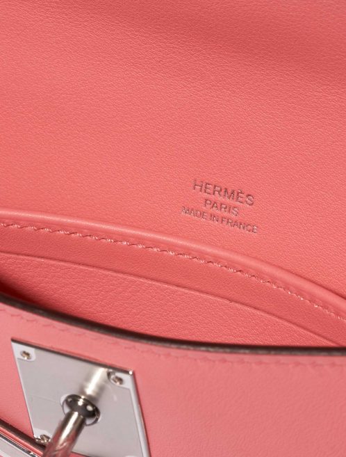 Hermès KellyCutClutch RosedEte Logo  | Sell your designer bag on Saclab.com