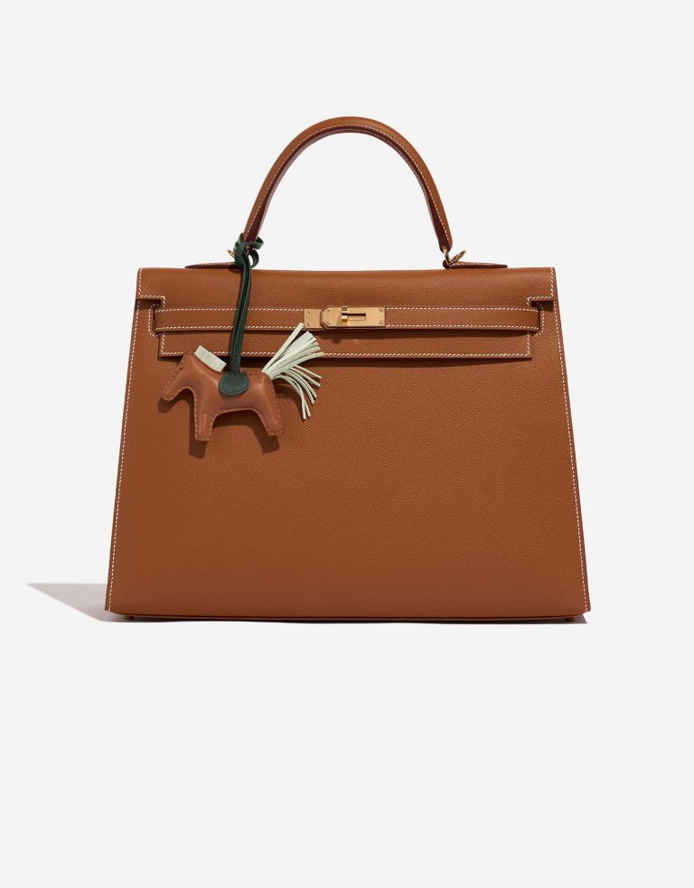 Hermès Rodeo PM Gold-VertCypress-VertAbsinthe Closing System  | Sell your designer bag on Saclab.com