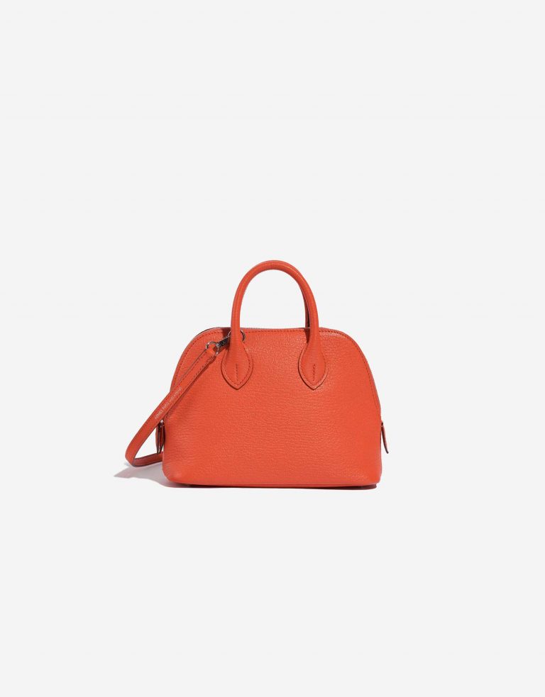 Hermès Bolide 20Mini OrangePoppy Front  | Sell your designer bag on Saclab.com