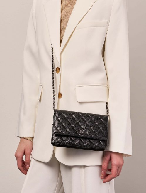 Chanel Timeless WOC Black Sizes Worn | Sell your designer bag on Saclab.com