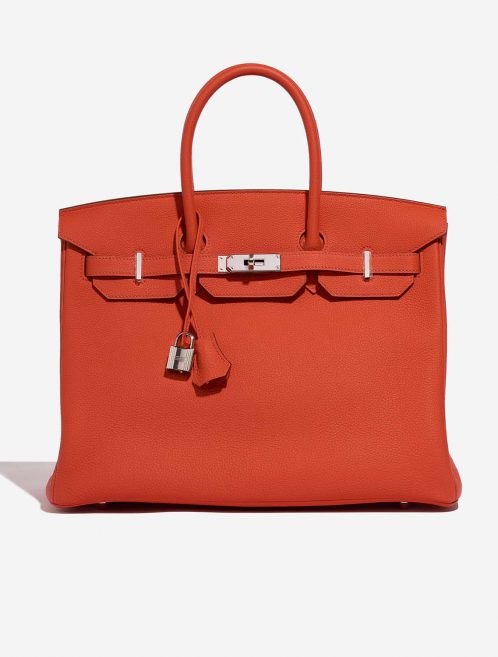 Hermès Birkin 35 Capucine Front  | Sell your designer bag on Saclab.com
