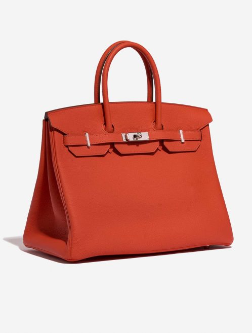 Hermès Birkin 35 Capucine Side Front  | Sell your designer bag on Saclab.com