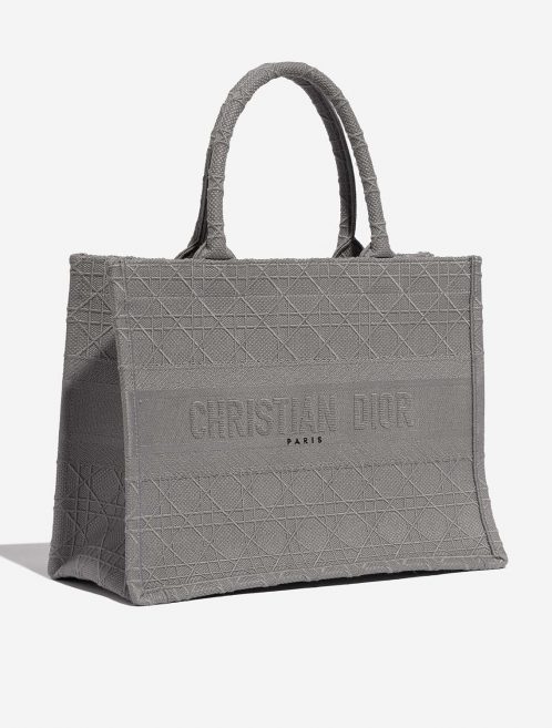 Dior BookTote Grey Side Front  | Sell your designer bag on Saclab.com
