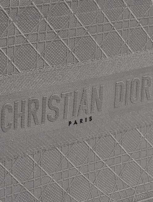 Dior BookTote Grey Closing System  | Sell your designer bag on Saclab.com