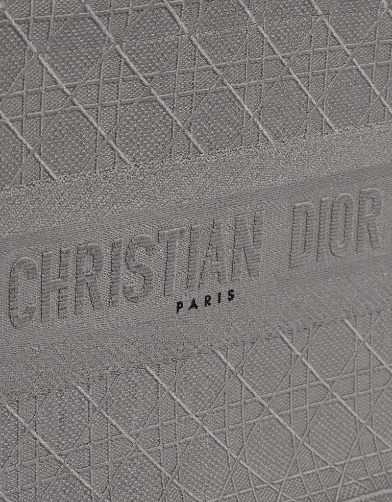 Dior BookTote Grey Closing System  | Sell your designer bag on Saclab.com