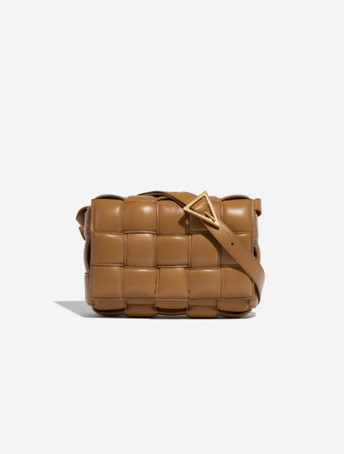 BottegaVeneta Cassette OneSize Caramel Front  | Sell your designer bag on Saclab.com