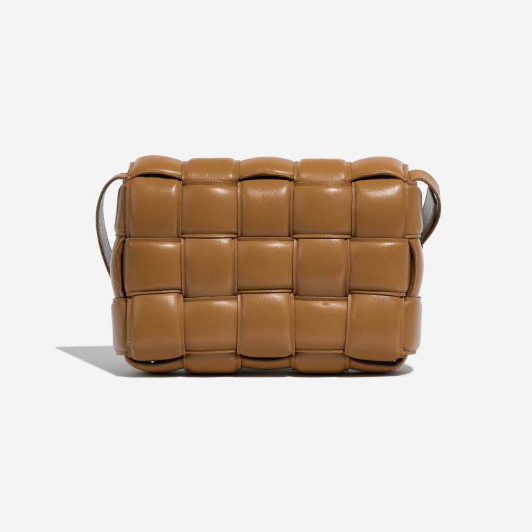 BottegaVeneta Cassette OneSize Caramel Back  | Sell your designer bag on Saclab.com