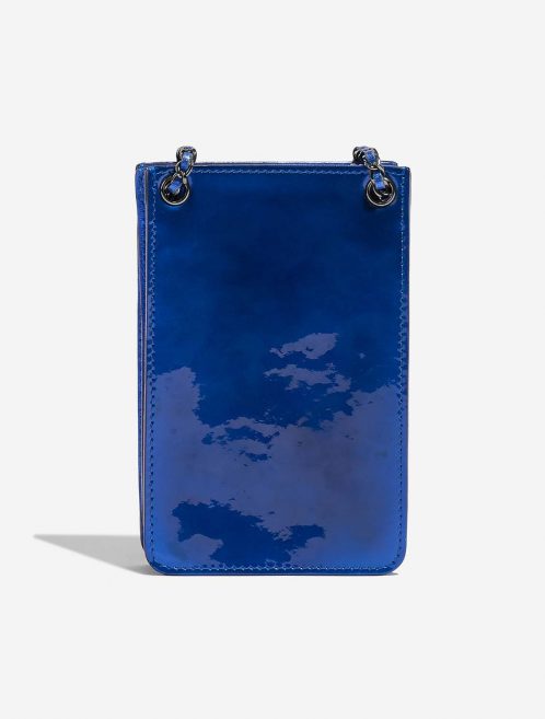 Chanel PhoneHolder MetallicBlue Back  | Sell your designer bag on Saclab.com