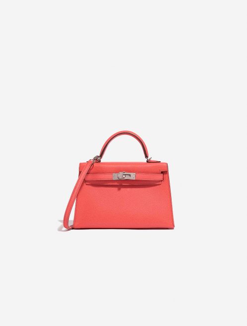 Hermès Kelly Mini RoseTexas Front  | Sell your designer bag on Saclab.com