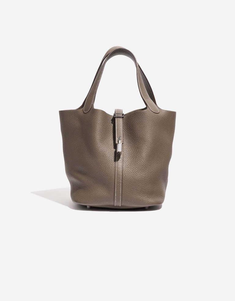 Hermès Picotin 22 Etoupe Front  | Sell your designer bag on Saclab.com