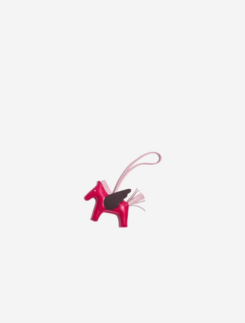 Hermès RodeoPegasus MM Framboise-RoseSakura-RougeSellier Front  | Sell your designer bag on Saclab.com