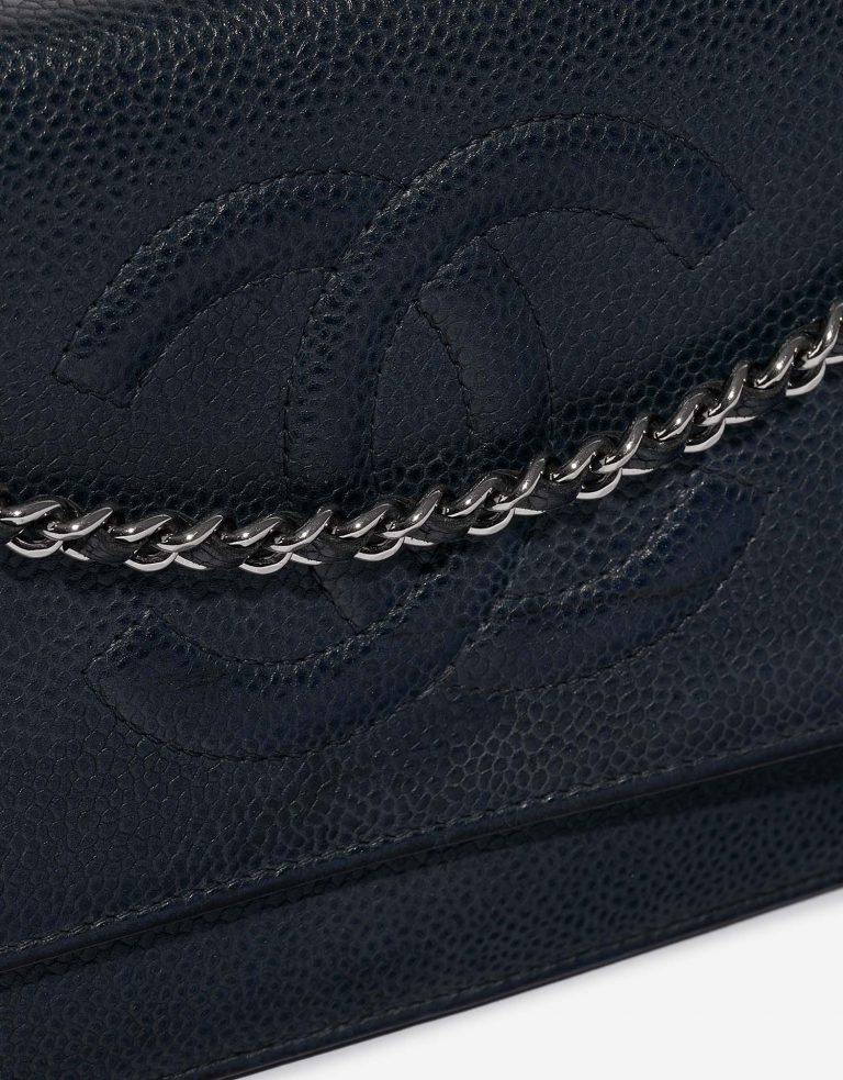 Chanel WOC OneSize DarkBlue Closing System  | Sell your designer bag on Saclab.com