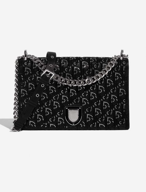 Dior Diorama Medium Black Front  | Sell your designer bag on Saclab.com