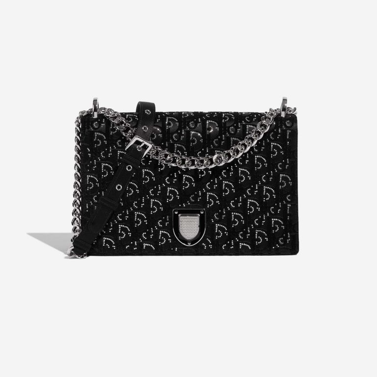 Dior Diorama Medium Black Front  | Sell your designer bag on Saclab.com
