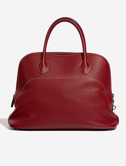 Hermès Bolide 35 RougeGrenat Back  | Sell your designer bag on Saclab.com