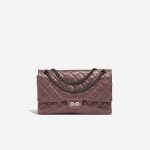 Chanel 255Reissue 226 MetallicLiliac Front  | Sell your designer bag on Saclab.com