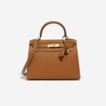 Hermès Kelly28 Gold Front  | Sell your designer bag on Saclab.com